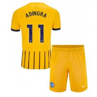 Maglia Calcio Brighton Simon Adingra #11 Seconda Divisa Bambino 2024-25 Manica Corta (+ pantaloncini)